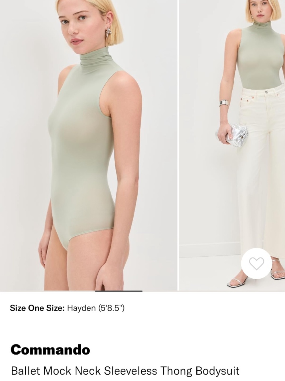 Commando bodysuit